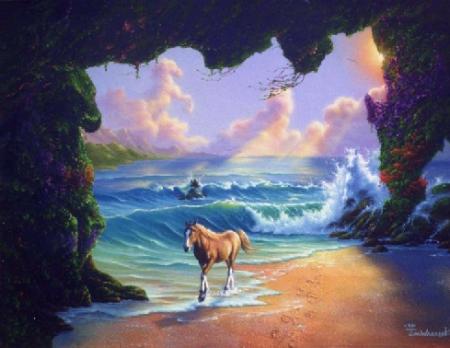C'est la mer qui m'a créé ...